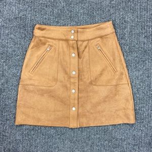 💝 HYFVE Button Up Mini Skirt (982)